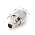 1 Set N-Stecker HF-Stecker Koaxialadapter Konverter für LMR400 RG8 Kabel – Bild 4