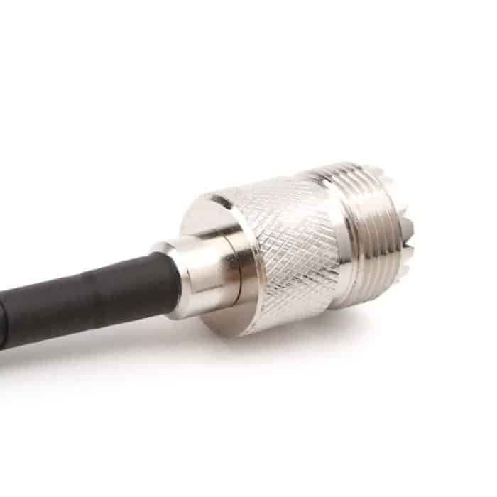 SMA Buchse zu UHF SO239 PL259 Buchse RG58 Schweineschwanzkabel, Länge: 50 cm – Bild 6