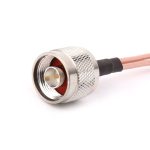 RG316 N Stecker auf 2xTS9 / 2xCRC9 Stecker Combiner Splitter Verbindungskabel, Länge: 15 cm – Bild 4