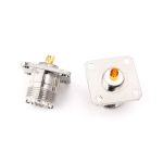 5 PCS UHF SO239 Adapter für Gehäuseabdeckung für Flanschplatte – Bild 2