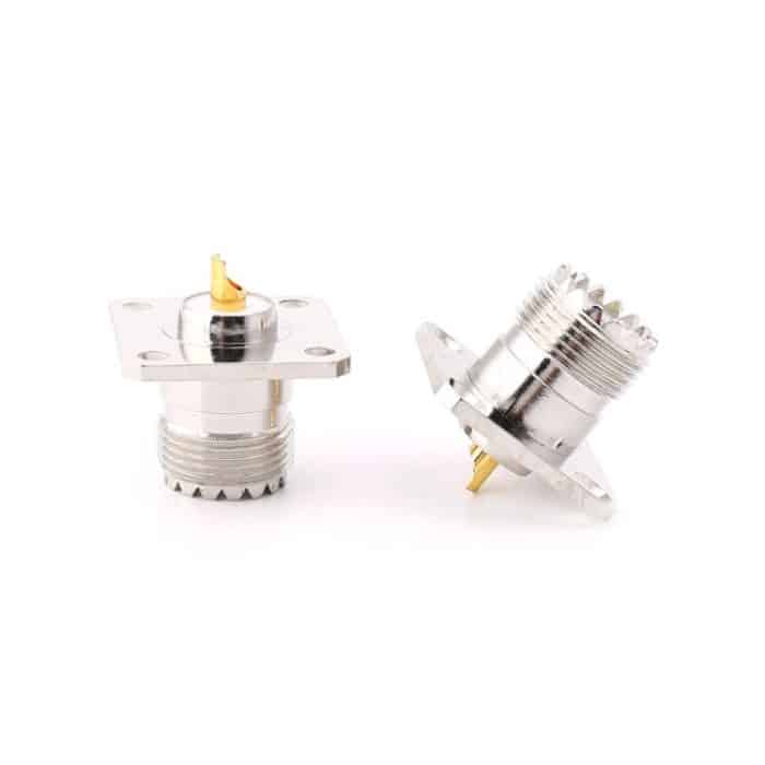 5 PCS UHF SO239 Adapter für Gehäuseabdeckung für Flanschplatte – Bild 3