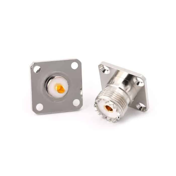 5 PCS UHF SO239 Adapter für Gehäuseabdeckung für Flanschplatte – Bild 5