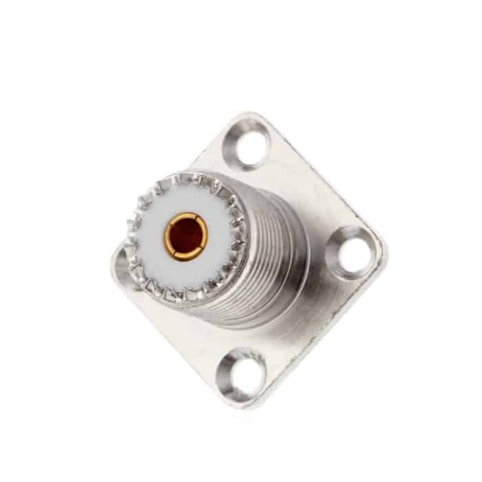 UHF-Buchse Adapter für SO239-Schalttafeleinbau-Flanschabdeckung – Bild 4