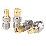 4-in-1-F-zu-SMA-HF-Koaxialstecker-Adapter