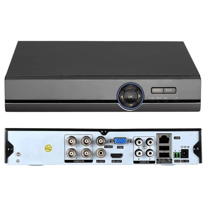 SPC3249B.jpg A41U-ZS 5 in 1 4-Kanal Dual Stream H.264 1080N AHD DVR, unterstützt AHD / TVI / CVI / CVBS / IP-Signal, A41U-ZS – Bild 1