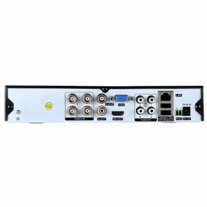 A41U-ZS 5 in 1 4-Kanal Dual Stream H.264 1080N AHD DVR, unterstützt AHD / TVI / CVI / CVBS / IP-Signal, A41U-ZS – Bild 4