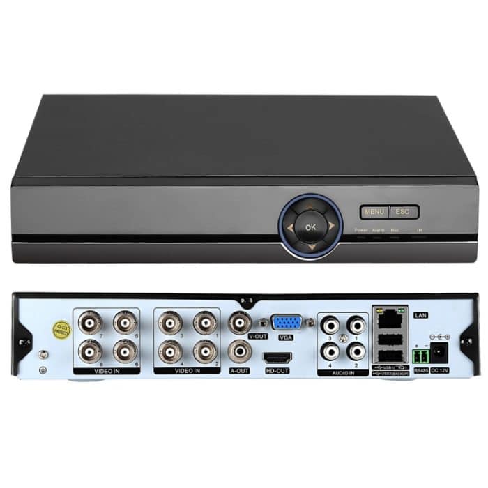 SPC3250B.jpg A81U-ZS 5 in 1 8-Kanal Dual Stream H.264 1080N AHD DVR, unterstützt AHD / TVI / CVI / CVBS / IP-Signal, A81U-ZS – Bild 1