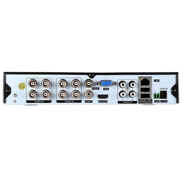 A81U-ZS 5 in 1 8-Kanal Dual Stream H.264 1080N AHD DVR, unterstützt AHD / TVI / CVI / CVBS / IP-Signal, A81U-ZS – Bild 4
