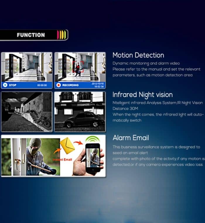 A4/Mini-MS 5 in 1 4-Kanal Dual Stream H.264 1080N Mini AHD DVR, unterstützt AHD / TVI / CVI / CVBS / IP-Signal, A4/Mini-MS – Bild 15