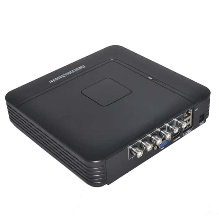 A4/Mini-MS 5 in 1 4-Kanal Dual Stream H.264 1080N Mini AHD DVR, unterstützt AHD / TVI / CVI / CVBS / IP-Signal, A4/Mini-MS – Bild 4