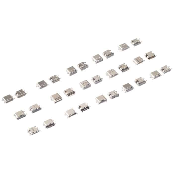 75 PC / Set USB-Typ C-Ladeöffnungsverbinder 6Pin / 12pin / 16pin / 14pin / 24pin für Huawei / Samsung / Xiaomi usw – Bild 4