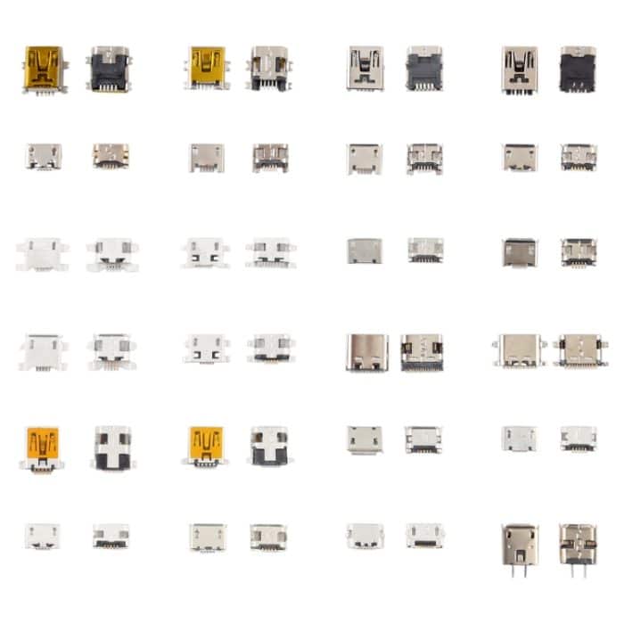 240 PCS / SET Micro USB / Typ C Ladeanschluss Anschluss – Bild 3