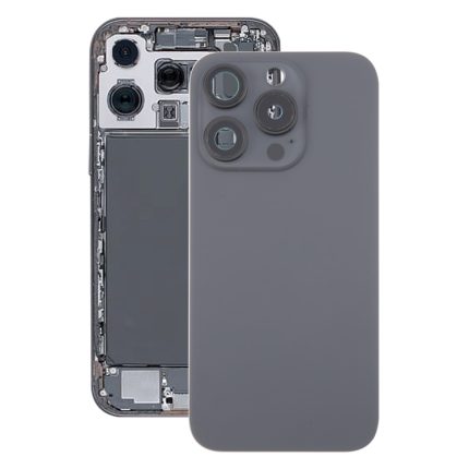 Für iPhone 16 Pro Original Glas-Akku-Rückabdeckung mit Kameraobjektivabdeckung + MagSafe-Magnet