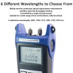 Glasfaser-Leistungsmesser MTV310 Glasfaserkabeltester – Bild 6