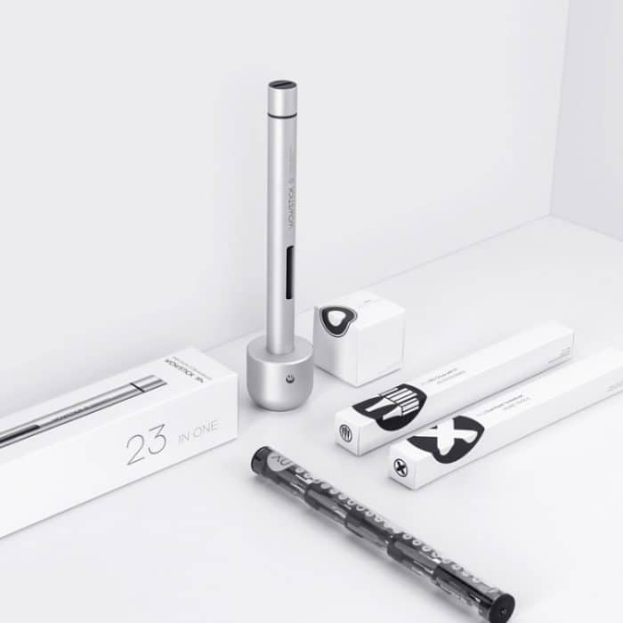 WOWSTICK 1P + 23 in 1 Mini-Elektroschrauber-Kit mit Metallbasis – Bild 1