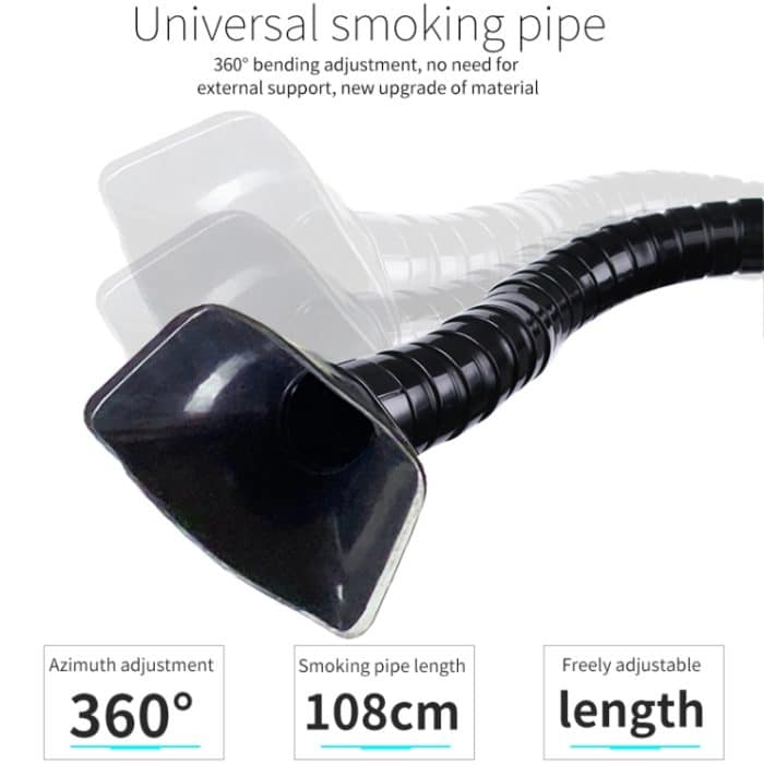 TBK618 220V Löttroptextraktor Industrielle Lötlötung Eisenrauchlasermarkierungsmarkierungsabzug Extraktor Mobile Reinigungsrauchapparat – Bild 4