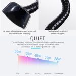 TBK618 220V Löttroptextraktor Industrielle Lötlötung Eisenrauchlasermarkierungsmarkierungsabzug Extraktor Mobile Reinigungsrauchapparat – Bild 5