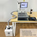 TBK618 220V Löttroptextraktor Industrielle Lötlötung Eisenrauchlasermarkierungsmarkierungsabzug Extraktor Mobile Reinigungsrauchapparat – Bild 6