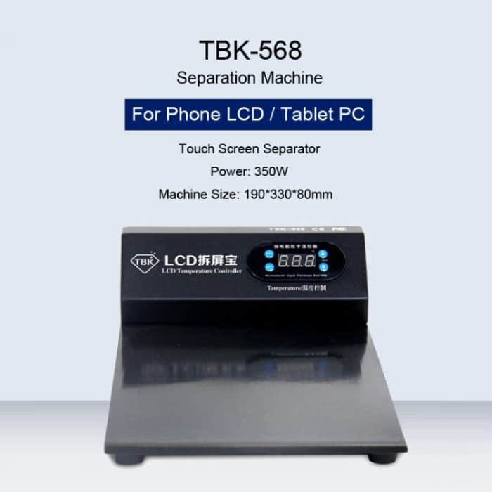 TBK-568 220 V Vakuum-LCD-Temperaturregler Touchscreen-Glasabscheider – Bild 7