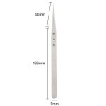 Aaa-12 Präzisionsreparaturpinzette Langspitziger Edelstahl – Bild 5