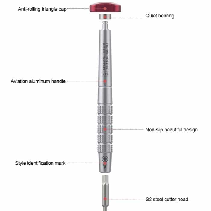 5 in 1 S2 Telefonreparatur Präzisionsschraubendreher – Bild 3