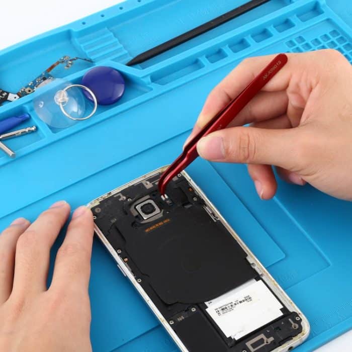 MECHANIC AK-KING15 Gebogene Pinzette High Tenacity Durable Pinzette – Bild 6