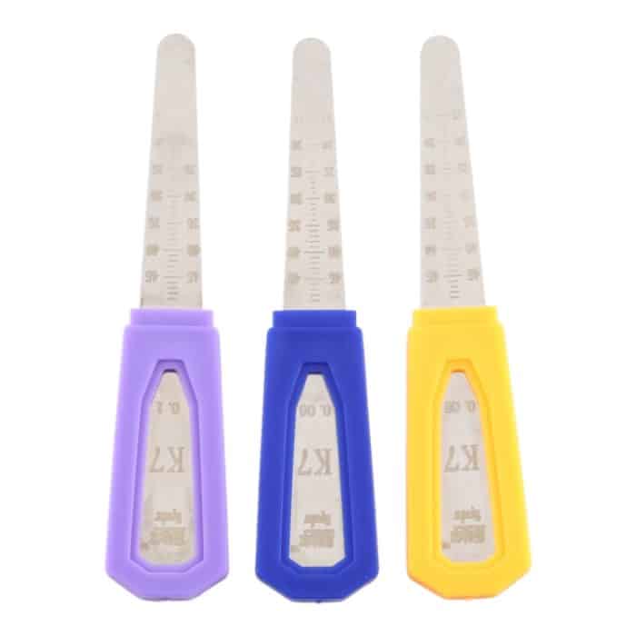 Spahr K7 0,1 / 0,08 / 0,06 mm Edelstahl Lineal Telefon Demontage Handwerkzeug – Bild 2