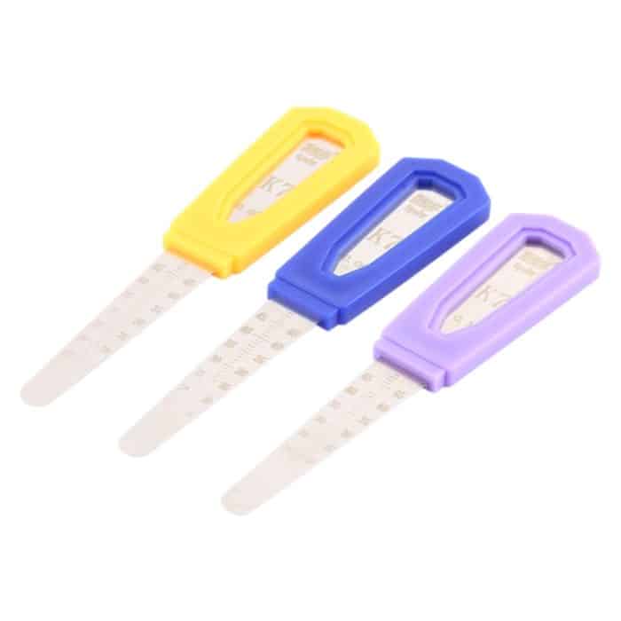 Spahr K7 0,1 / 0,08 / 0,06 mm Edelstahl Lineal Telefon Demontage Handwerkzeug – Bild 3