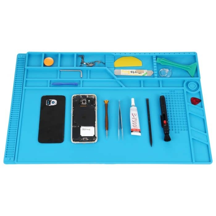 S-180 Isolation Hitzebeständiges Reparaturpad ESD-Matte, Größe: 55 x 35 cm – Bild 7