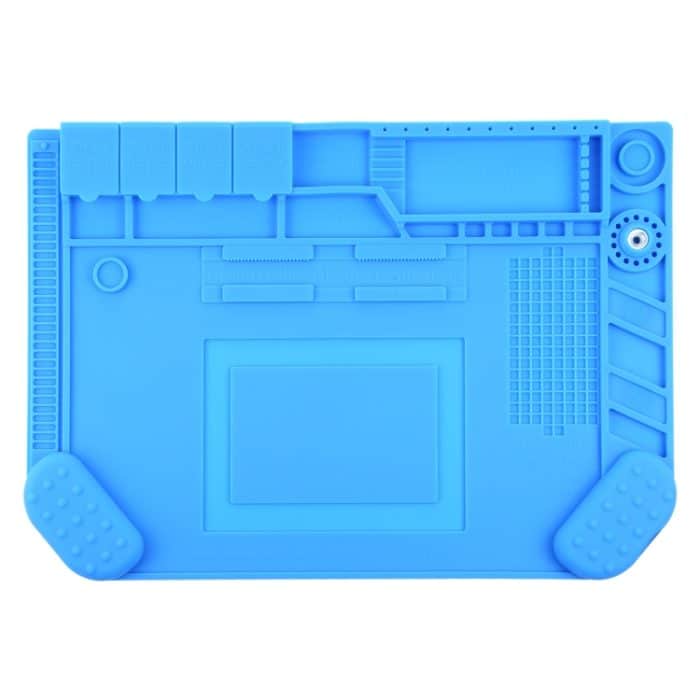 A-500 Isolation Wärmebeständige Reparaturunterlage ESD-Matte mit Magnet, Größe: 48 x 32 cm – Bild 2