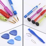 JIAFA 15 in 1 Reparatur-Handwerkzeug-Schraubendreher-Werkzeugsatz für die iPhone-Serie – Bild 7