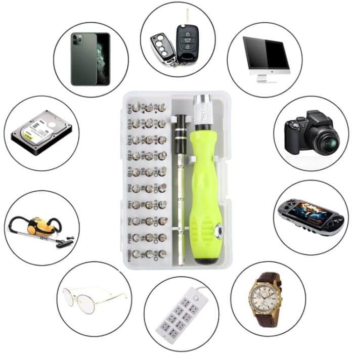 32 in 1 Mehrzweck-Reparaturwerkzeug-Schraubendreher-Werkzeugsatz – Bild 10