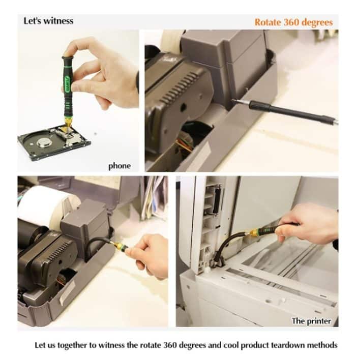 Baku BK-3051 51 in 1 manueller Schraubendreher-Set – Bild 7