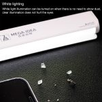 Staublampe anzeigen 2 LCD-Bildschirm Staublampe reparieren Fingerabdruck Scratch Screen Changer Staubanzeigelampe für Handy Mobile Grüne LED – Bild 10