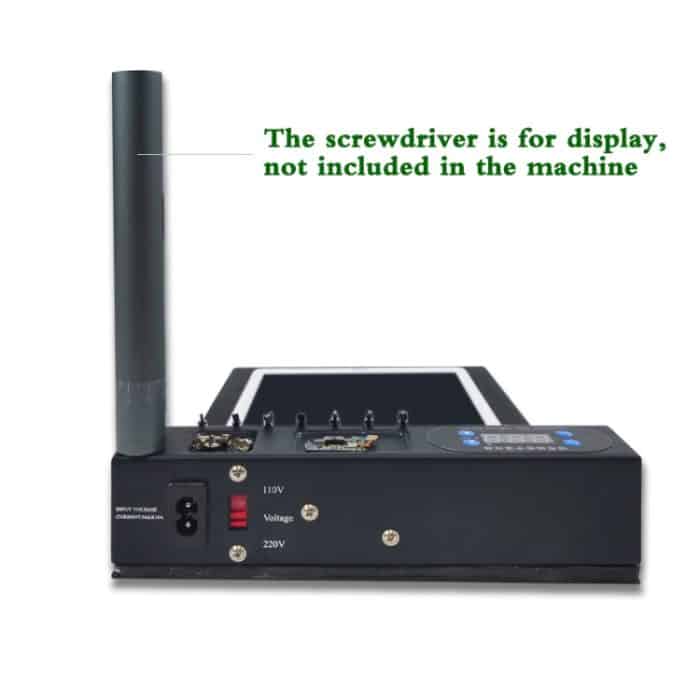 TBK-568R 220 V Vakuum-LCD-Temperaturregler Touchscreen-Glasabscheider mit Multifunktions-Aufbewahrungsbox – Bild 5