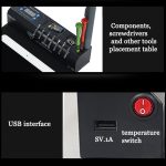 TBK-568R 220 V Vakuum-LCD-Temperaturregler Touchscreen-Glasabscheider mit Multifunktions-Aufbewahrungsbox – Bild 8