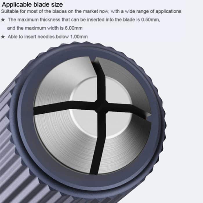QIANLI iHilt 012 Rutschfester Messergriff aus Aluminiumlegierung mit niedrigem Schwerpunkt – Bild 9