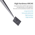 Qianli iNeezy YX-01 Extra scharfe, verdickte Pinzette aus Edelstahl, spitze Pinzette – Bild 5