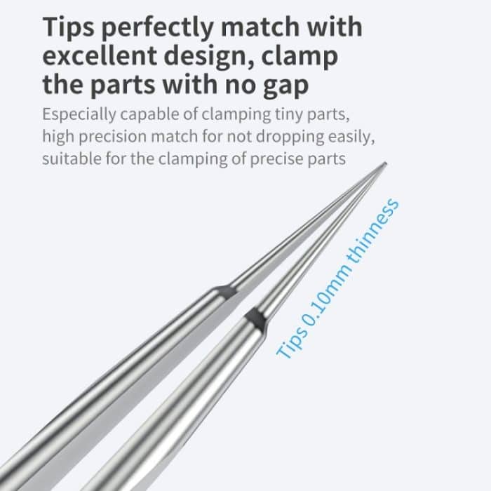 Qianli iNeezy YX-01 Extra scharfe, verdickte Pinzette aus Edelstahl, spitze Pinzette – Bild 6