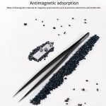 Qianli iNeezy FX-03 Edelstahl Extra scharfe verdickte Pinzette Spitzpinzette – Bild 8