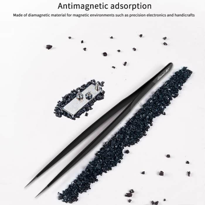 Qianli iNeezy FX-03 Edelstahl Extra scharfe verdickte Pinzette Spitzpinzette – Bild 8