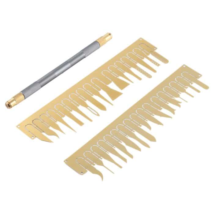 MECHANIC 034 Kleberentferner Messerset – Bild 3