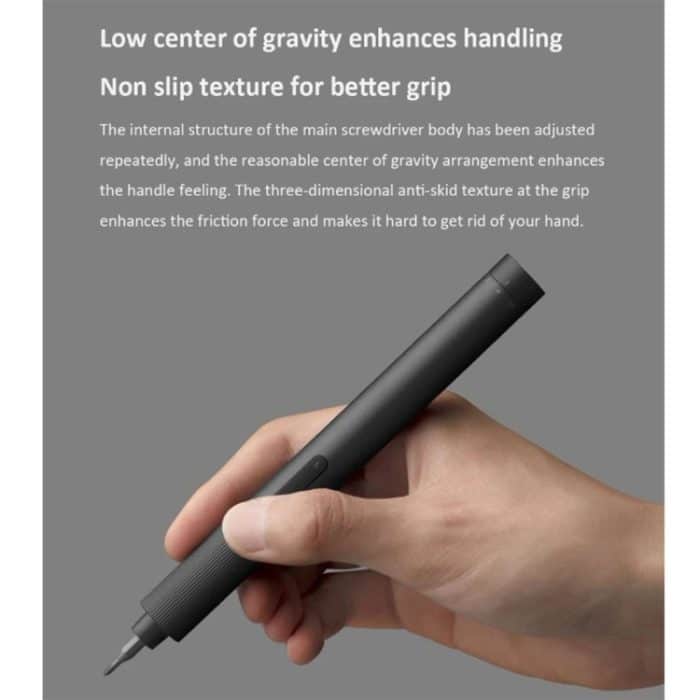 25 in 1 Original Xiaomi Mijia Elektro-Präzisionsschraubendreher-Kit Wiederaufladbares magnetisches Aluminiumgehäuse – Bild 11