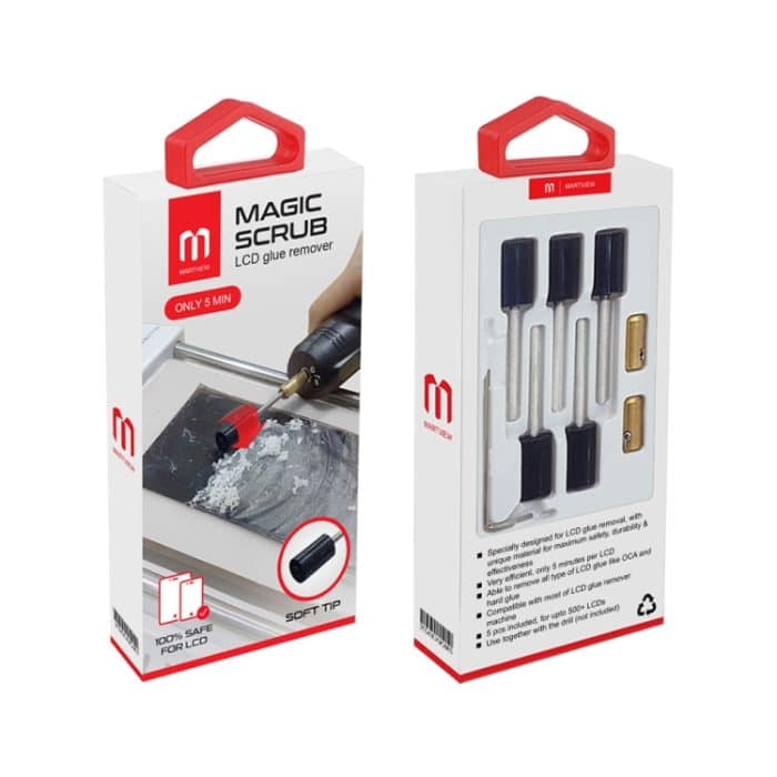 Martview Magic Scrub LCD-Kleberentfernungskopf – Bild 6