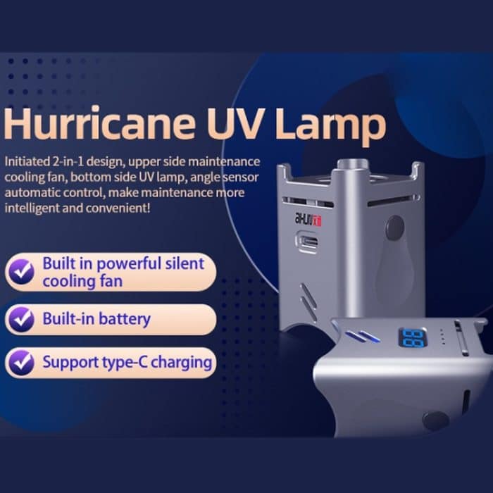 AiXun Hurricane UV-Lampe mit Lüfter – Bild 10
