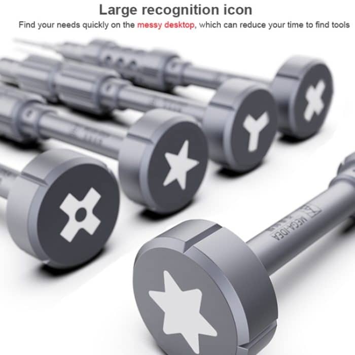 QIANLI 5 in 1 Mehrzweck-2D-Granaten-Magnetschraubendrehersatz – Bild 15