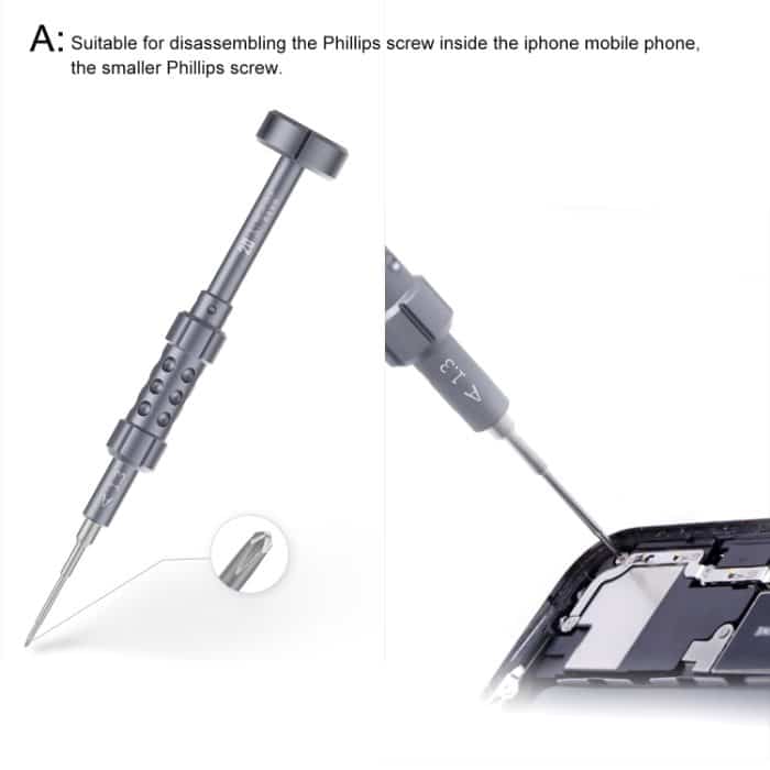 QIANLI 5 in 1 Mehrzweck-2D-Granaten-Magnetschraubendrehersatz – Bild 9