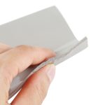 Wärmeisolierende Arbeitsmatte, Größe: 10 x 10 cm, 10 x 10cm Grey, 10 x 10cm Blue – Bild 3