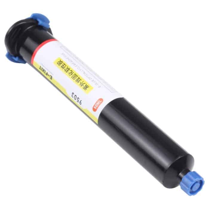50 ml 9503 Optisch klare Klebstoff Wasserdichte Klebstoff LCD UV ultraviolett härtende weiche kleber – Bild 3