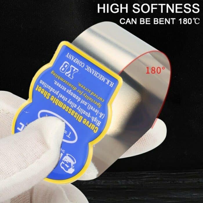 Mechaniker X8 hohe Zähigkeit Professionelle Demontage Bogensieb legierter Stahl Pry Öffnungswerkzeug – Bild 5